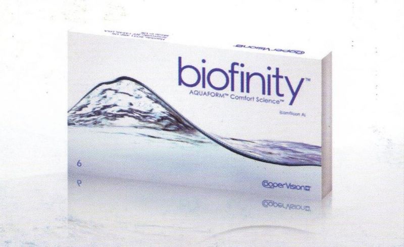 BIOFINITY 1 hónapos kontaktlencse